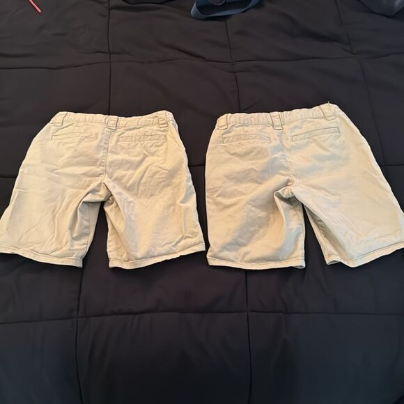 Girls uniform bundle. Tan shorts. Size 10. Cat & Jack. - Picture 2 of 3
